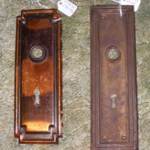 old door knob plates