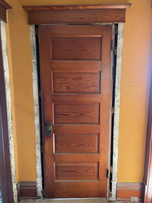 Set of 4 Pine Five Panel Doors